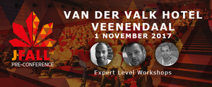 Pre-conference van J-Fall 2017 Pre-conference van J-Fall 2017